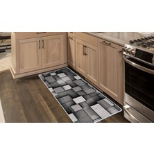 Colorix Carpet Kaymaz Taban Tezgah Önü Mutfak Paspası 75X150 cm No: 955