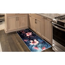 Colorix Carpet Kaymaz Taban Tezgah Önü Mutfak Paspası 75X150 cm No: 1136