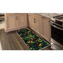 Colorix Carpet Kaymaz Taban Tezgah Önü Mutfak Paspası 75X150 cm No: 744