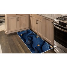 Colorix Carpet Kaymaz Taban Tezgah Önü Mutfak Paspası 75X150 cm No: 961