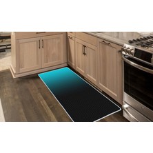 Colorix Carpet Kaymaz Taban Tezgah Önü Mutfak Paspası 75X150 cm No: 1145