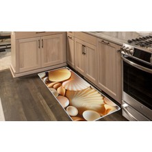 Colorix Carpet Kaymaz Taban Tezgah Önü Mutfak Paspası 75X150 cm No: 1347