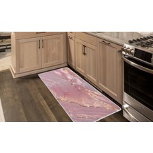 Colorix Carpet Kaymaz Taban Tezgah Önü Mutfak Paspası 75X150 cm No: 816