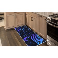 Colorix Carpet Kaymaz Taban Tezgah Önü Mutfak Paspası 75X150 cm No: 789