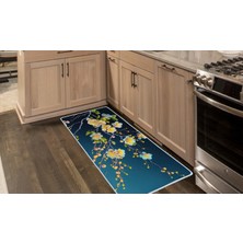 Colorix Carpet Kaymaz Taban Tezgah Önü Mutfak Paspası 75X150 cm No: 1439