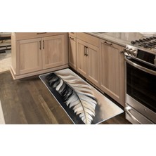 Colorix Carpet Kaymaz Taban Tezgah Önü Mutfak Paspası 75X150 cm No: 1382