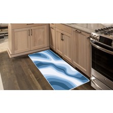 Colorix Carpet Kaymaz Taban Tezgah Önü Mutfak Paspası 75X150 cm No: 1395