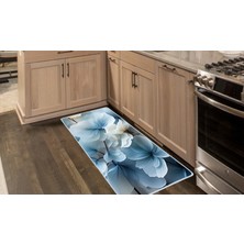 Colorix Carpet Kaymaz Taban Tezgah Önü Mutfak Paspası 75X150 cm No: 1328