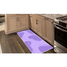 Colorix Carpet Kaymaz Taban Tezgah Önü Mutfak Paspası 75X150 cm No: 838