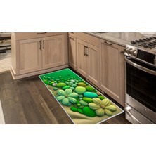 Colorix Carpet Kaymaz Taban Tezgah Önü Mutfak Paspası 75X150 cm No: 1183