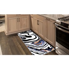 Colorix Carpet Kaymaz Taban Tezgah Önü Mutfak Paspası 75X150 cm No: 1490