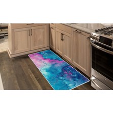 Colorix Carpet Kaymaz Taban Tezgah Önü Mutfak Paspası 75X150 cm No: 925