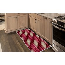 Colorix Carpet Kaymaz Taban Tezgah Önü Mutfak Paspası 75X150 cm No: 1210