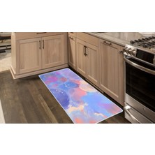 Colorix Carpet Kaymaz Taban Tezgah Önü Mutfak Paspası 75X150 cm No: 1281