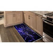 Colorix Carpet Kaymaz Taban Tezgah Önü Mutfak Paspası 75X150 cm No: 1504