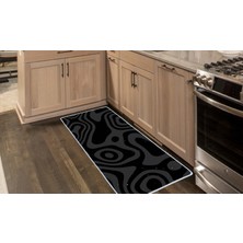 Colorix Carpet Kaymaz Taban Tezgah Önü Mutfak Paspası 75X150 cm No: 1409