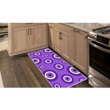 Colorix Carpet Kaymaz Taban Tezgah Önü Mutfak Paspası 75X150 cm No: 1229