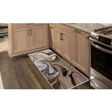 Colorix Carpet Kaymaz Taban Tezgah Önü Mutfak Paspası 75X150 cm No: 1432