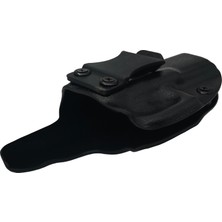 Aresoutdoors Glock 19 Için Uyumlu Kydex Kadife Kaplamalı Silah Kılıfı Parlak