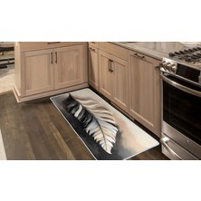 Colorix Carpet Kaymaz Taban Tezgah Önü Mutfak Paspası 75X150 cm No: 1323