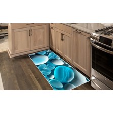 Colorix Carpet Kaymaz Taban Tezgah Önü Mutfak Paspası 75X150 cm No: 920