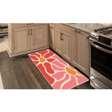 Colorix Carpet Kaymaz Taban Tezgah Önü Mutfak Paspası 75X150 cm No: 928