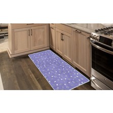 Colorix Carpet Kaymaz Taban Tezgah Önü Mutfak Paspası 75X150 cm No: 1317