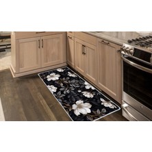 Colorix Carpet Kaymaz Taban Tezgah Önü Mutfak Paspası 75X150 cm No: 1131