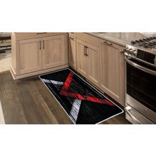 Colorix Carpet Kaymaz Taban Tezgah Önü Mutfak Paspası 75X150 cm No: 1109