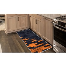 Colorix Carpet Kaymaz Taban Tezgah Önü Mutfak Paspası 75X150 cm No: 1245