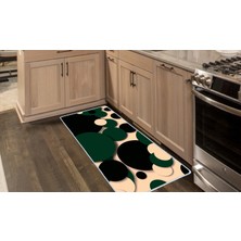 Colorix Carpet Kaymaz Taban Tezgah Önü Mutfak Paspası 75X150 cm No: 1433