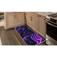 Colorix Carpet Kaymaz Taban Tezgah Önü Mutfak Paspası 75X150 cm No: 1468