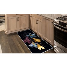 Colorix Carpet Kaymaz Taban Tezgah Önü Mutfak Paspası 75X150 cm No: 1516