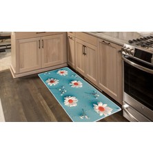 Colorix Carpet Kaymaz Taban Tezgah Önü Mutfak Paspası 75X150 cm No: 1053