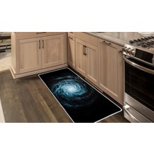 Colorix Carpet Kaymaz Taban Tezgah Önü Mutfak Paspası 75X150 cm No: 1179