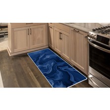 Colorix Carpet Kaymaz Taban Tezgah Önü Mutfak Paspası 75X150 cm No: 1256