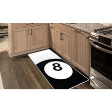 Colorix Carpet Kaymaz Taban Tezgah Önü Mutfak Paspası 75X150 cm No: 1388