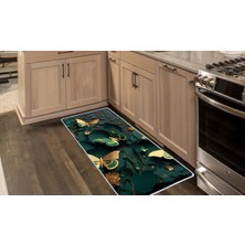 Colorix Carpet Kaymaz Taban Tezgah Önü Mutfak Paspası 75X150 cm No: 1322