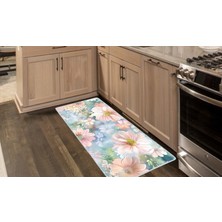 Colorix Carpet Kaymaz Taban Tezgah Önü Mutfak Paspası 75X150 cm No: 919