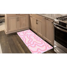 Colorix Carpet Kaymaz Taban Tezgah Önü Mutfak Paspası 75X150 cm No: 1487