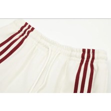 Edvess High Quality Retro American Style Bol Yan Cepli Eşofman Altı Pantolon Sweatpants