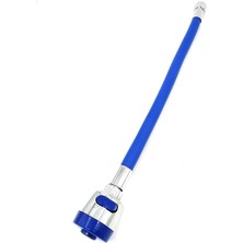 Store Oynar Başlıklı Tasarruflu Kubar Musluk Borusu ve Başlığı Mavi