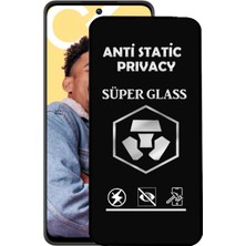 Caseart Realme C55 Tam Kaplayan Anti Statik Hayalet Süper Cam Ekran Koruyucu