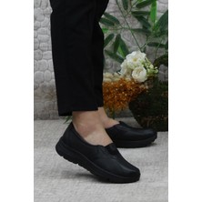 Mehmet Mete 32027 Anatomik Hafif Rahat  Deri Kadın Ayakkabı