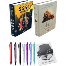 3391 Kilometre -Ateş Kavuşmak+ Kalem + Kalem + Not Defteri