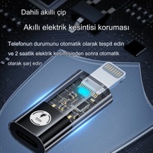 Livx Pd 35W Lightning To Type C Çevirici Dönüştürücü iPhone Yuva Çevirici Hızlı Şarj ve Veri Aktarımı Otgsl