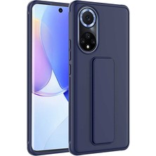 Kilifone - Huawei Nova 9 Uyumlu Kılıf Mat Koruyucu El Tutacaklı Stand Olabilen Qstand Kapak