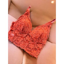Edam İç Giyim Tekli Turuncu Üst Bralet