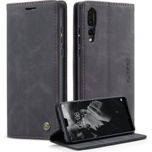Mays Home1 Huawei P20 Pro Için Flip Case Vintage Pu Deri Cüzdan Flip Folio Kitap (Yurt Dışından)