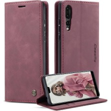 Mays Home1 Huawei P20 Pro Için Flip Case Vintage Pu Deri Cüzdan Flip Folio Kitap (Yurt Dışından)